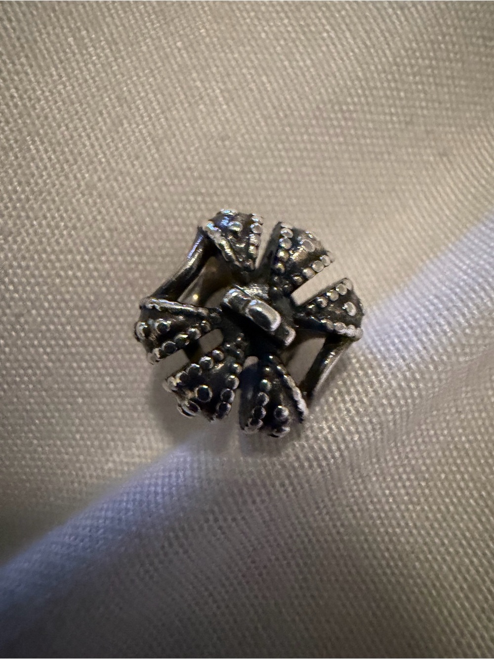 Pandora Royal Crown Sterling Silver Bead Charm for our Queens & Kings - Picture 3 of 3
